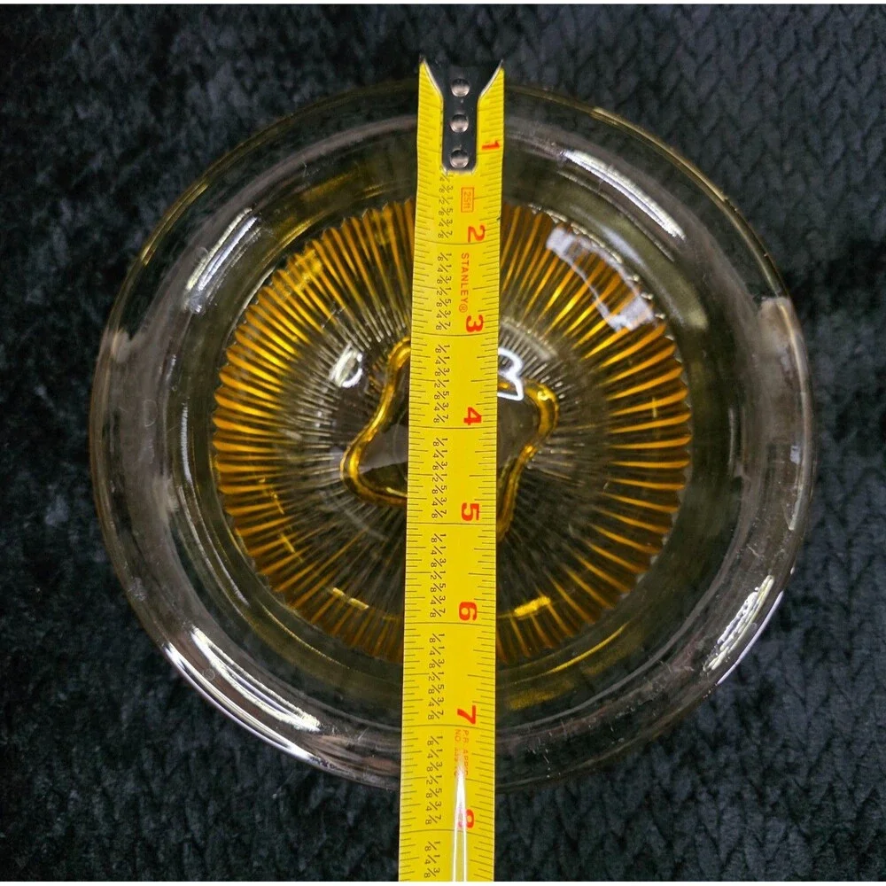 3 VTG "Golden Glow" Depression Glass Nesting Mixing Bowls by Federal Glass Co - Picture 12 of 14